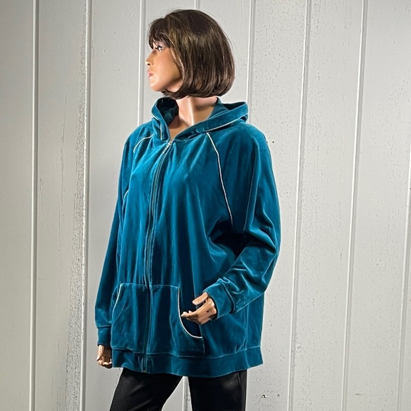 *St. John’s Bay Active Woman’s Zip Hoodie Jacket Sz 2X - Picture 1 of 10